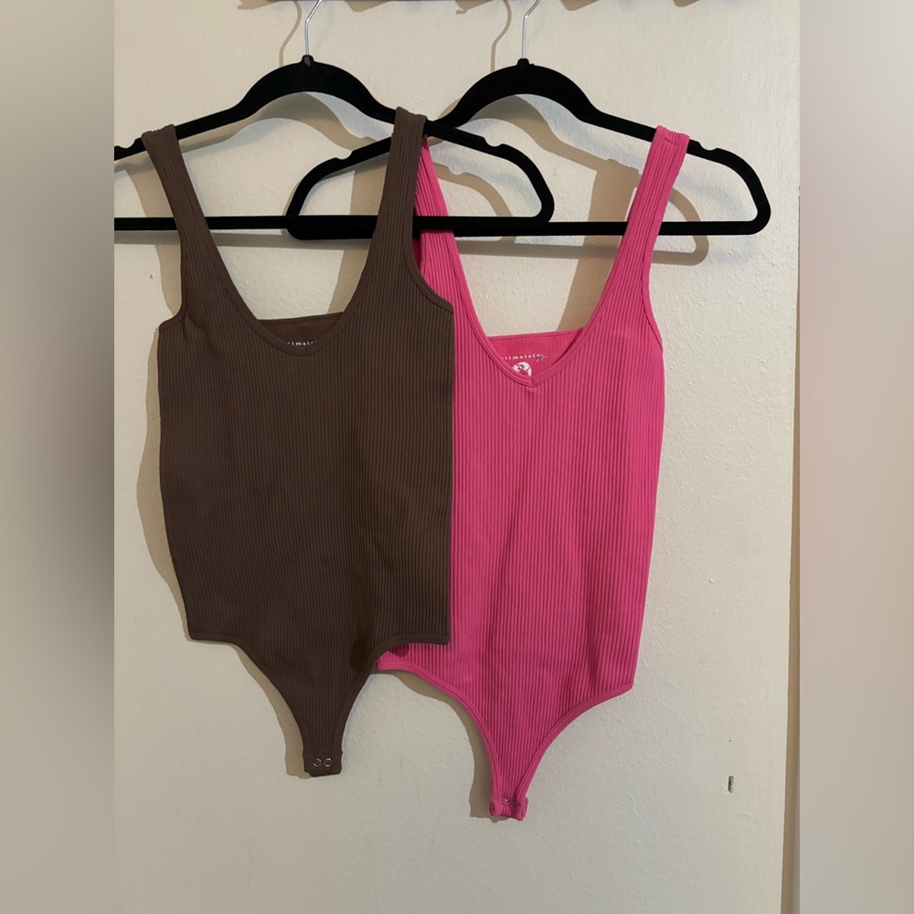 Intimately FP seamless thong bodysuit bundle